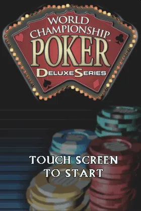 World Championship Poker - Deluxe Series (USA) screen shot title